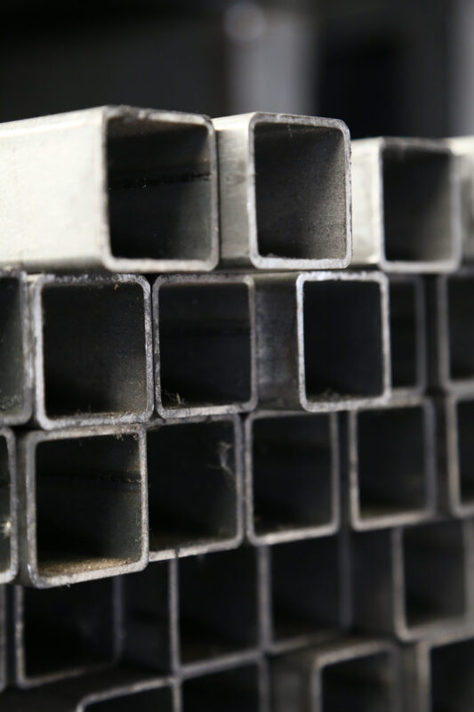 Tube carré inox